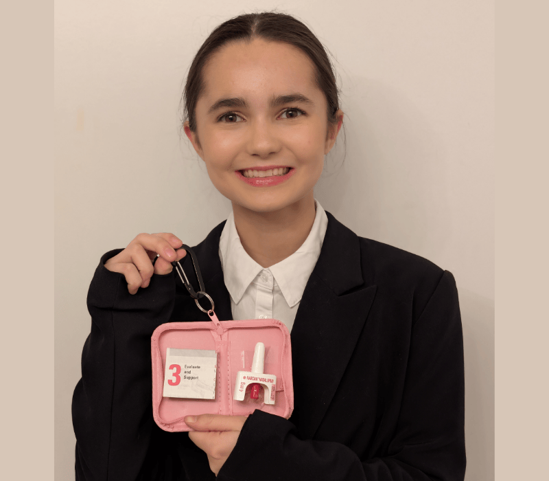 Winner with Naloxone kit