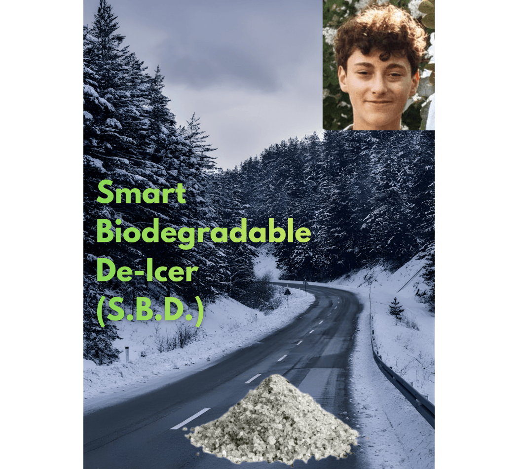 Smart Biodegradable De-Icer
